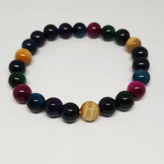 Multi Tiger Eye Bracelet