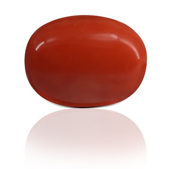 Japanese Red Coral Stone 8.40 Carat